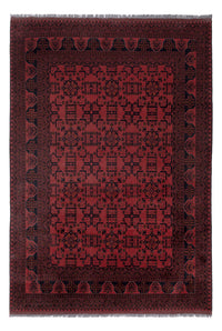 Afghaans tapijt - Kunduz - 292 x 196 cm - rood