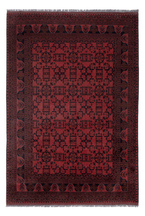 Afghaans tapijt - Kunduz - 292 x 196 cm - rood