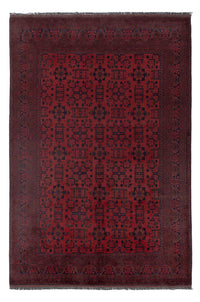 Afghaans tapijt - Kunduz - 298 x 199 cm - rood