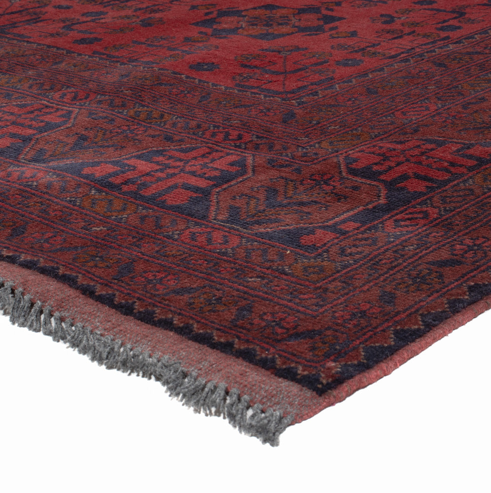 Afghaans tapijt - Kunduz - 298 x 199 cm - rood