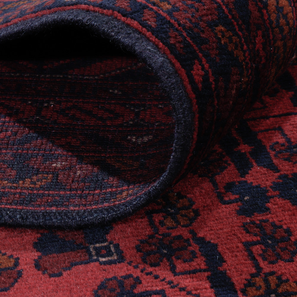 Afghaans tapijt - Kunduz - 291 x 192 cm - rood