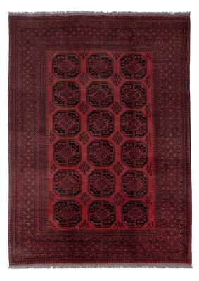 Afghan Teppich - Filpa - 290 x 207 cm - rot
