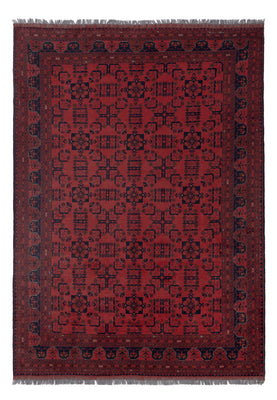 Afghaans tapijt - Kunduz - 286 x 199 cm - rood