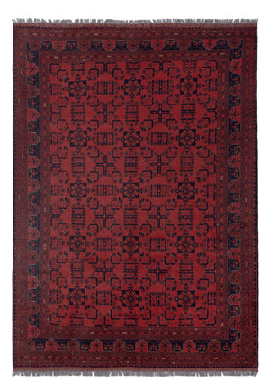 Afghaans tapijt - Kunduz - 286 x 199 cm - rood