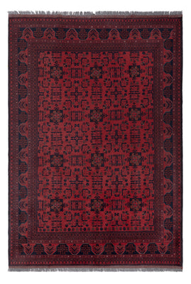 Afghaans tapijt - Kunduz - 285 x 199 cm - rood