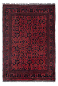 Afghaans tapijt - Kunduz - 285 x 199 cm - rood