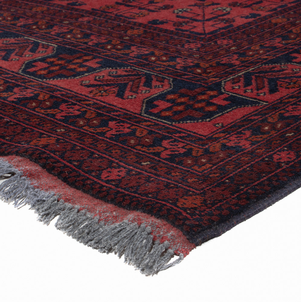 Afghaans tapijt - Kunduz - 286 x 201 cm - rood