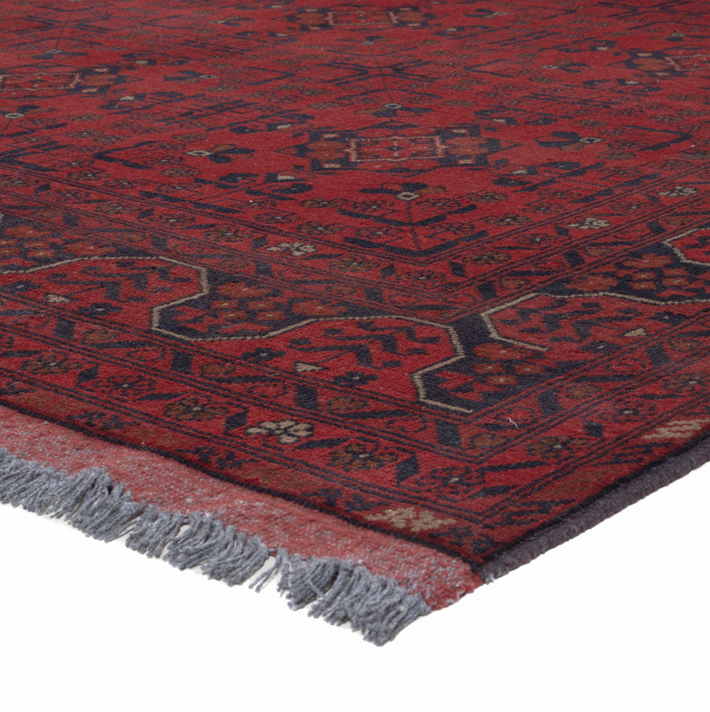 Afghaans tapijt - Kunduz - 292 x 187 cm - rood