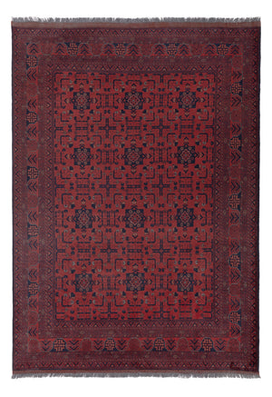 Afghan Teppich - Kunduz - 287 x 203 cm - rot