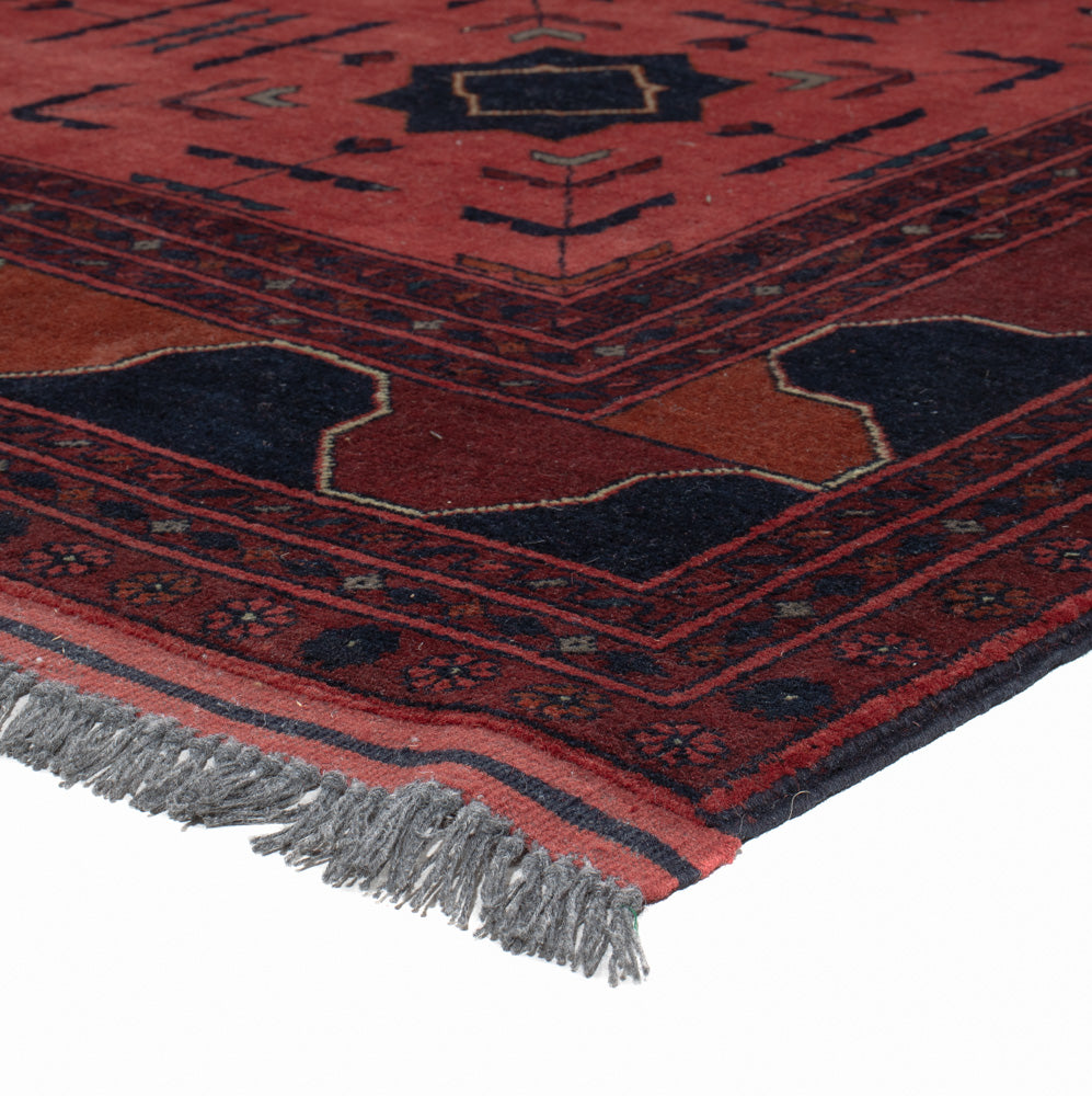 Afghaans tapijt - Kunduz - 295 x 204 cm - rood