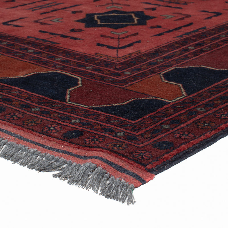 Afghaans tapijt - Kunduz - 295 x 204 cm - rood