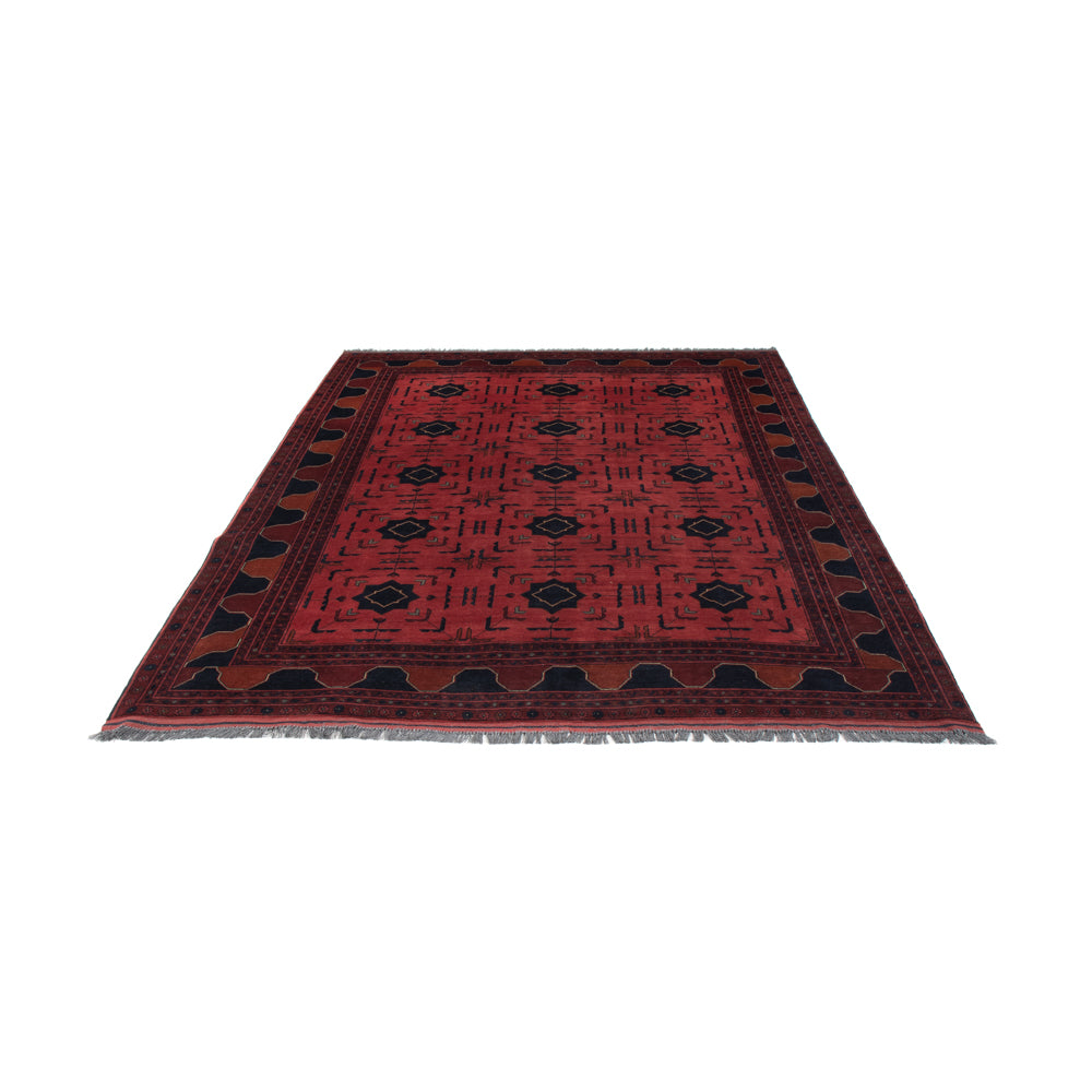 Afghaans tapijt - Kunduz - 295 x 204 cm - rood