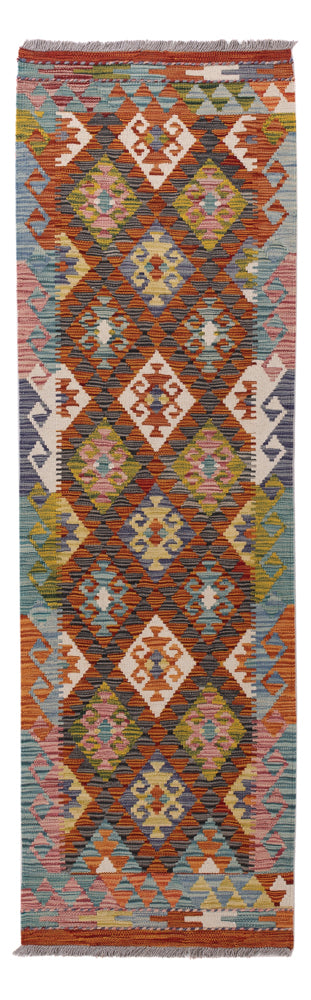Kilim Maimana Tapijt 60x202cm - Wollen tapijt