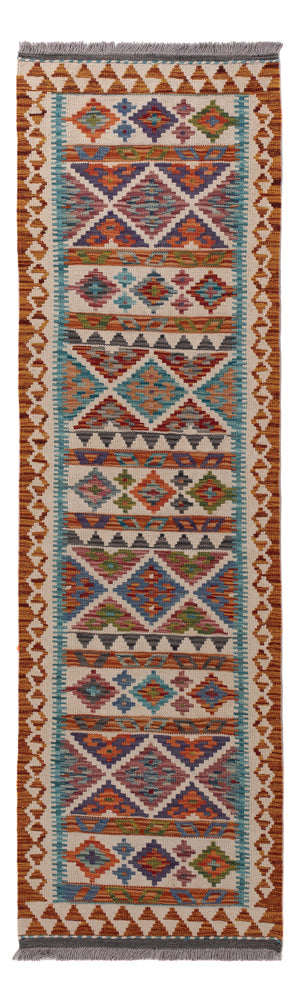 Kilim Maimana Tapijt 58x193cm - Wollen tapijt