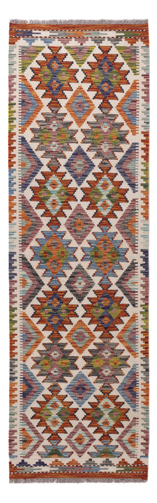 Kilim Maimana Tapijt 60x200cm - Wollen tapijt
