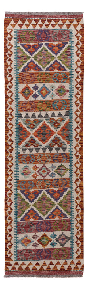Kilim Maimana Tapijt 59x194cm - Wollen tapijt
