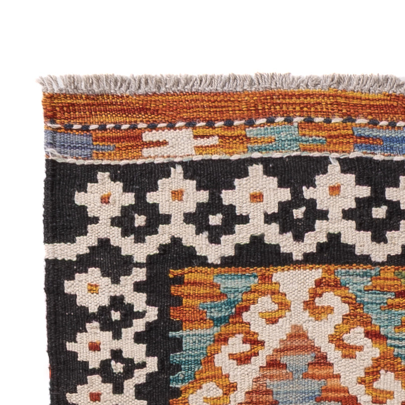 Kilim Maimana Tapijt 68x203cm - Wollen tapijt
