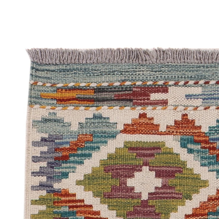 Kilim Maimana Tapijt 194x62cm - Wollen tapijt