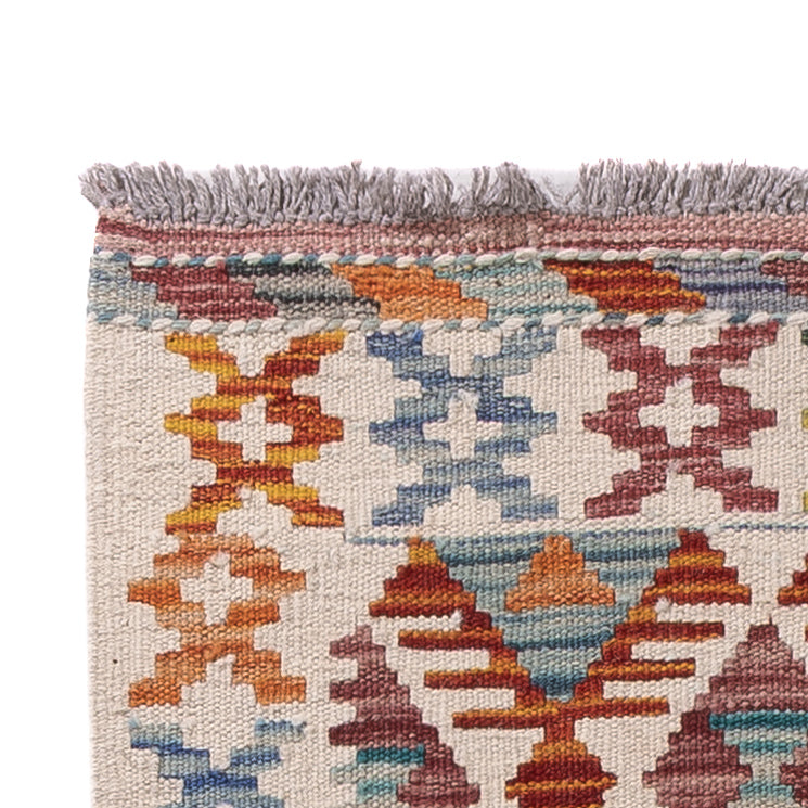 Kilim Maimana Tapijt 57x203cm - Wollen tapijt