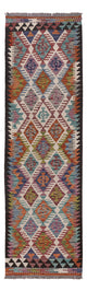 Kilim Maimana Tapijt 198x59cm - Wollen tapijt