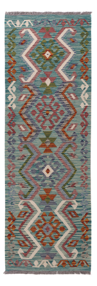 Kilim Maimana Tapijt 65x195cm - Wollen tapijt