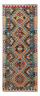 Kilim Maimana Tapijt 198x81cm - Wollen tapijt