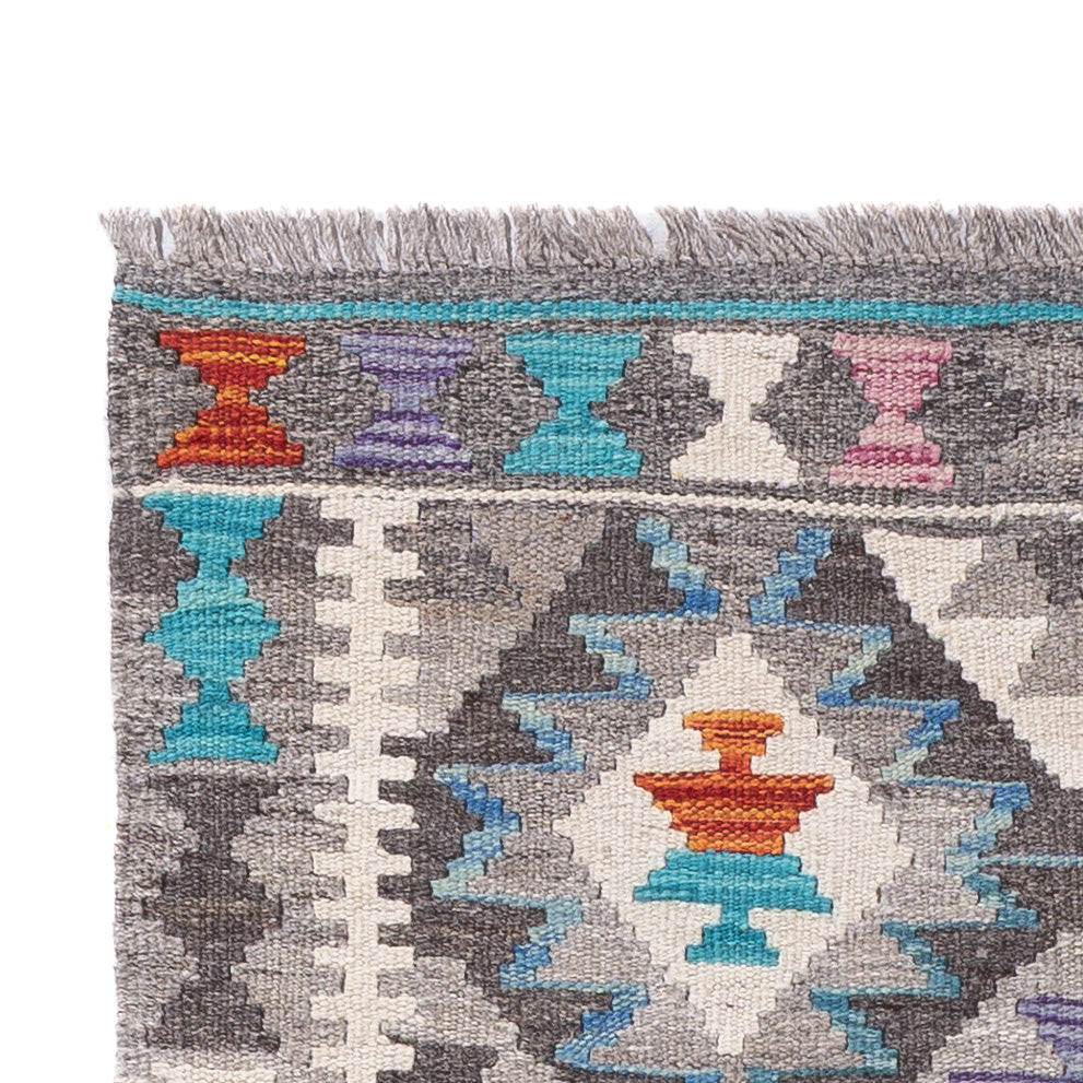 Kilim Maimene Tapijt 195x82cm - Wollen tapijt