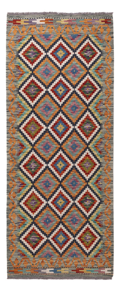 Kilim Maimana Tapijt 84x197cm - Wollen tapijt