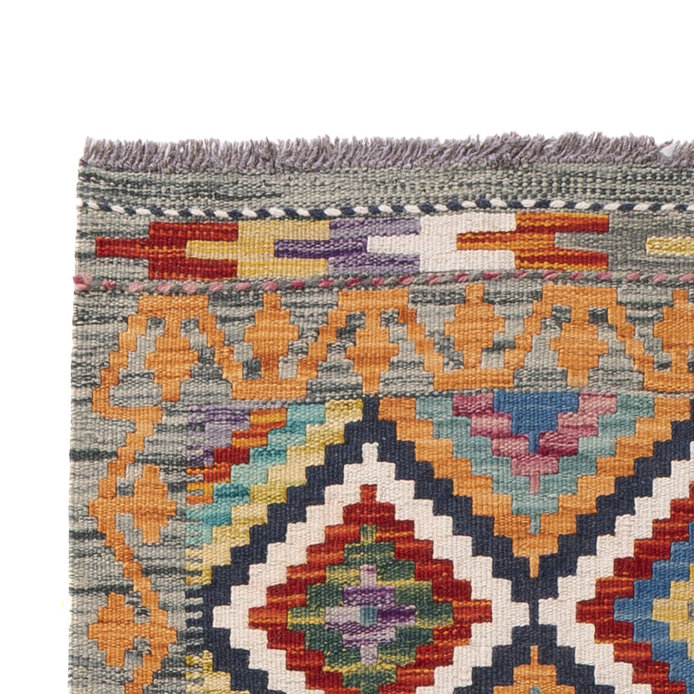 Kilim Maimana Tapijt 197x84cm - Wollen tapijt