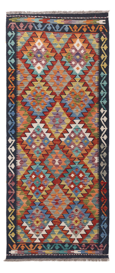 Kilim Maimana Tapijt 80x191cm - Wollen tapijt