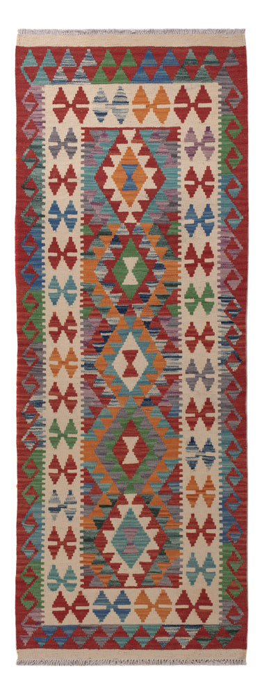 Kilim Maimana Tapijt 76x209cm - Wollen tapijt