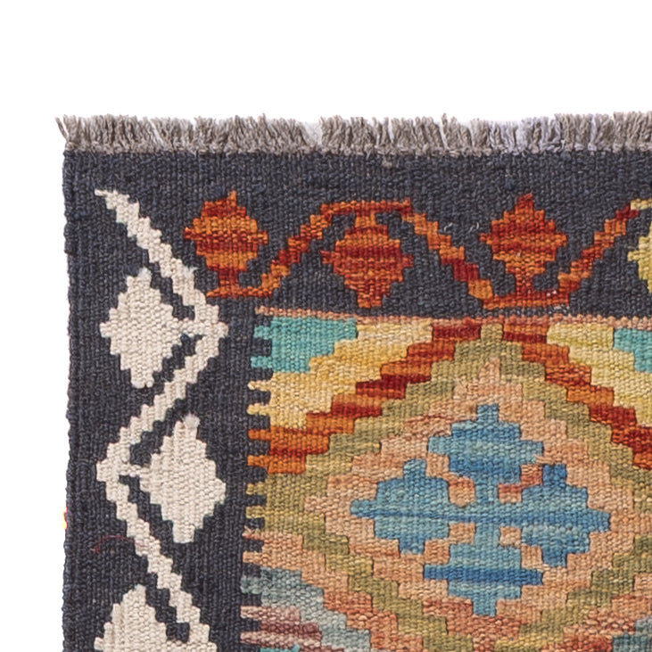 Kilim Maimana Tapijt 203x58cm - Wollen tapijt