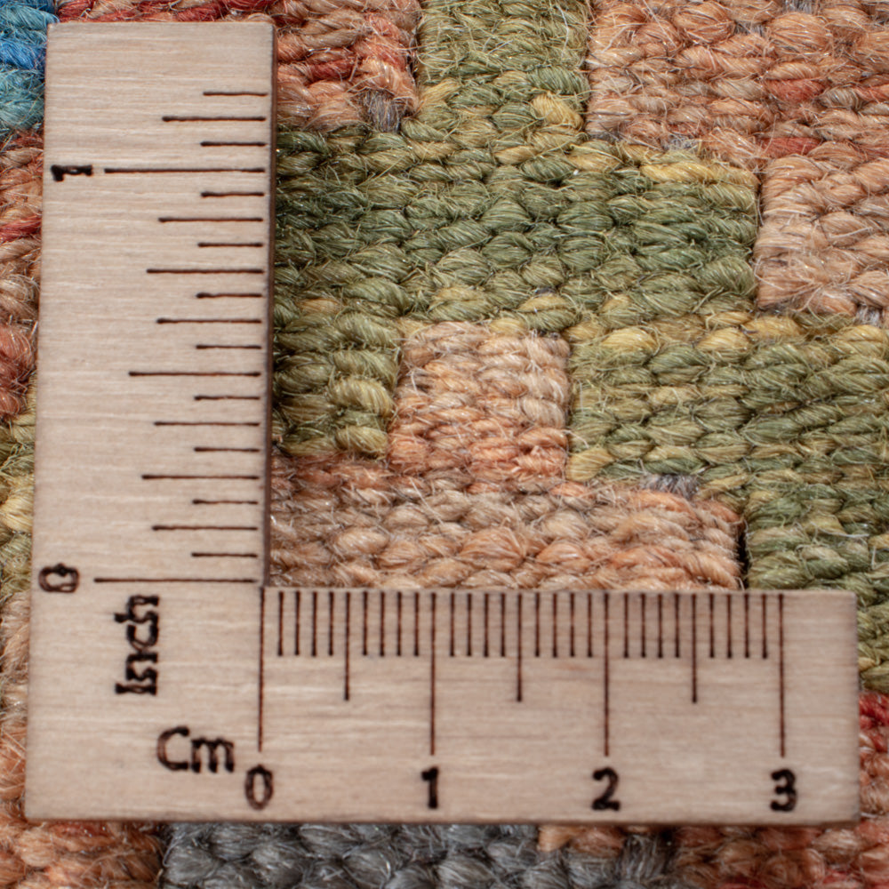 Läufer Kelim - Splash - 203 x 58 cm - mehrfarbig