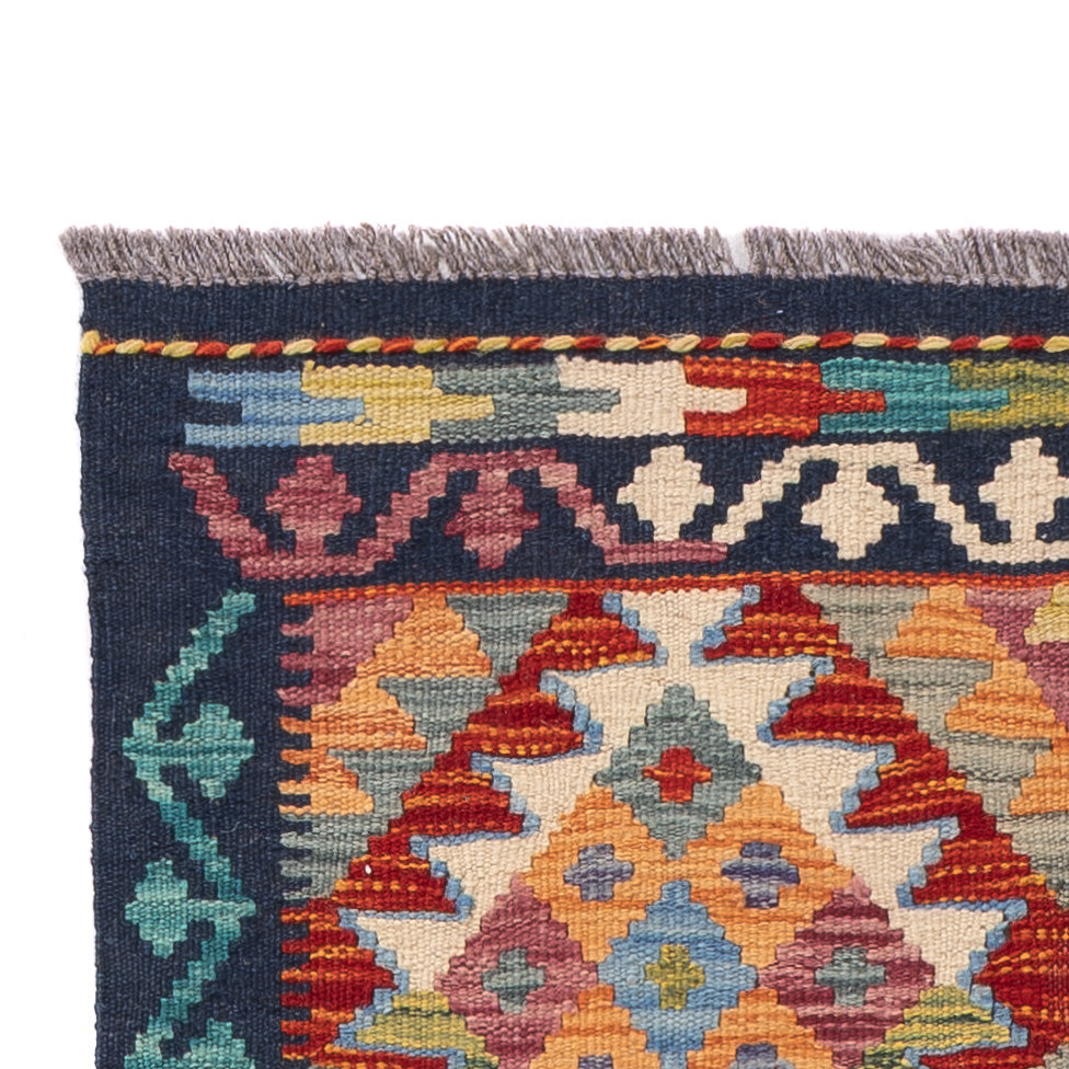 Kilim Maimana Tapijt 203x79cm - Wollen tapijt