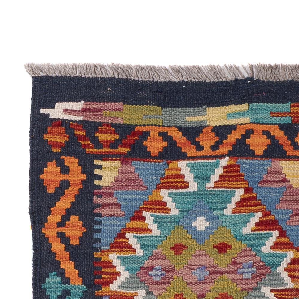 Kilim Maimana Tapijt 83x197cm - Wollen tapijt