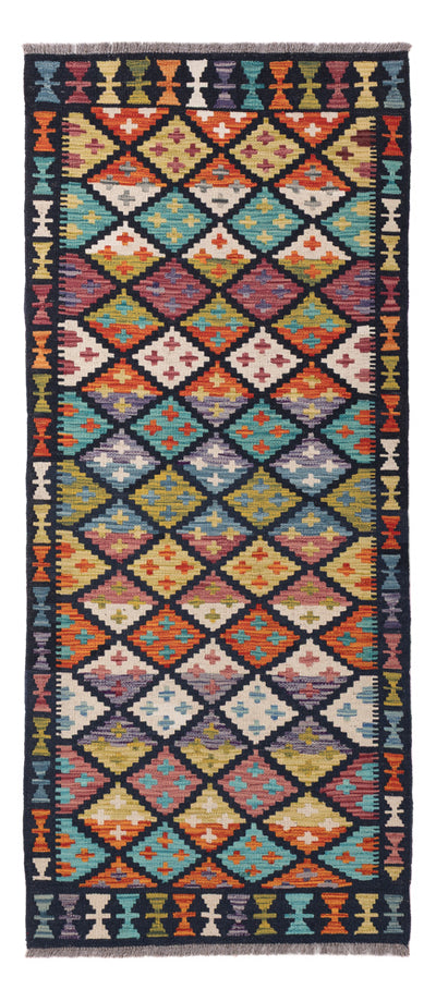 Kilim Maimana Tapijt 84x196cm - Wollen tapijt
