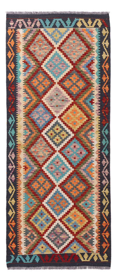 Kilim Maimana Tapijt 79x193cm - Wollen tapijt