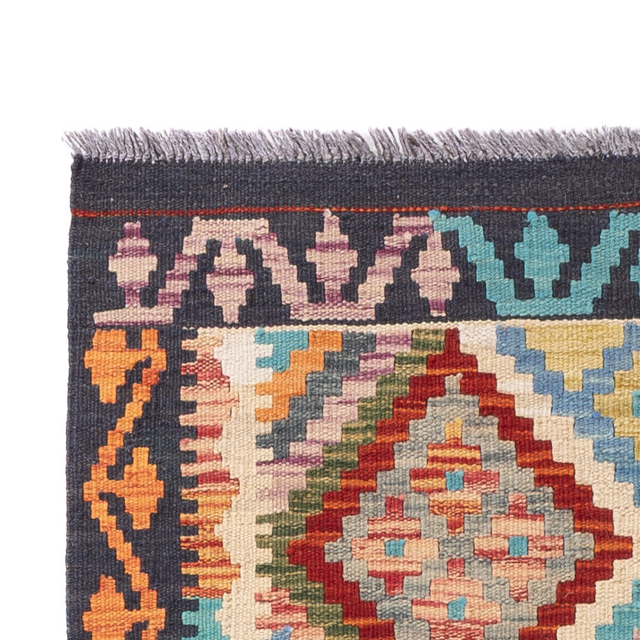 Kilim Maimana Tapijt 193x79cm - Wollen tapijt