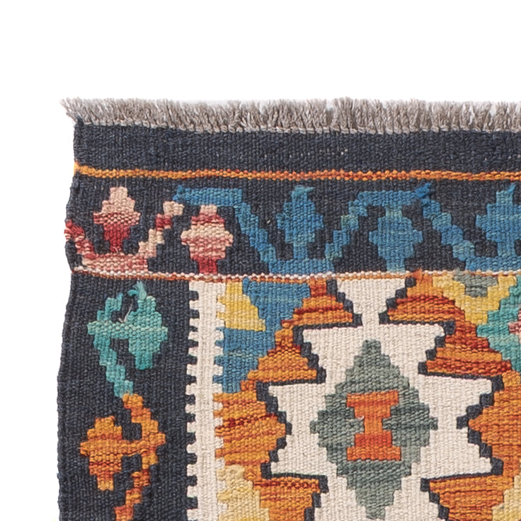 Kilim Maimana Tapijt 62x200cm - Wollen tapijt
