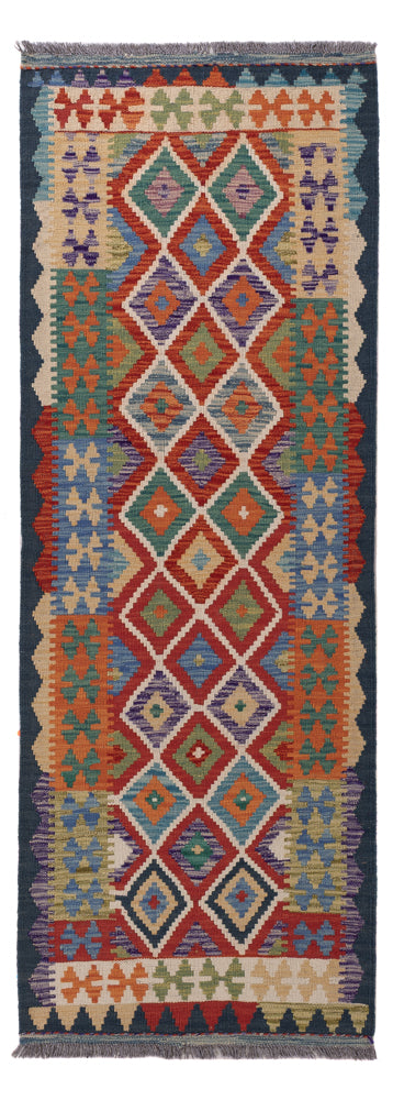 Kilim Maimana Tapijt 71x200cm - Wollen tapijt