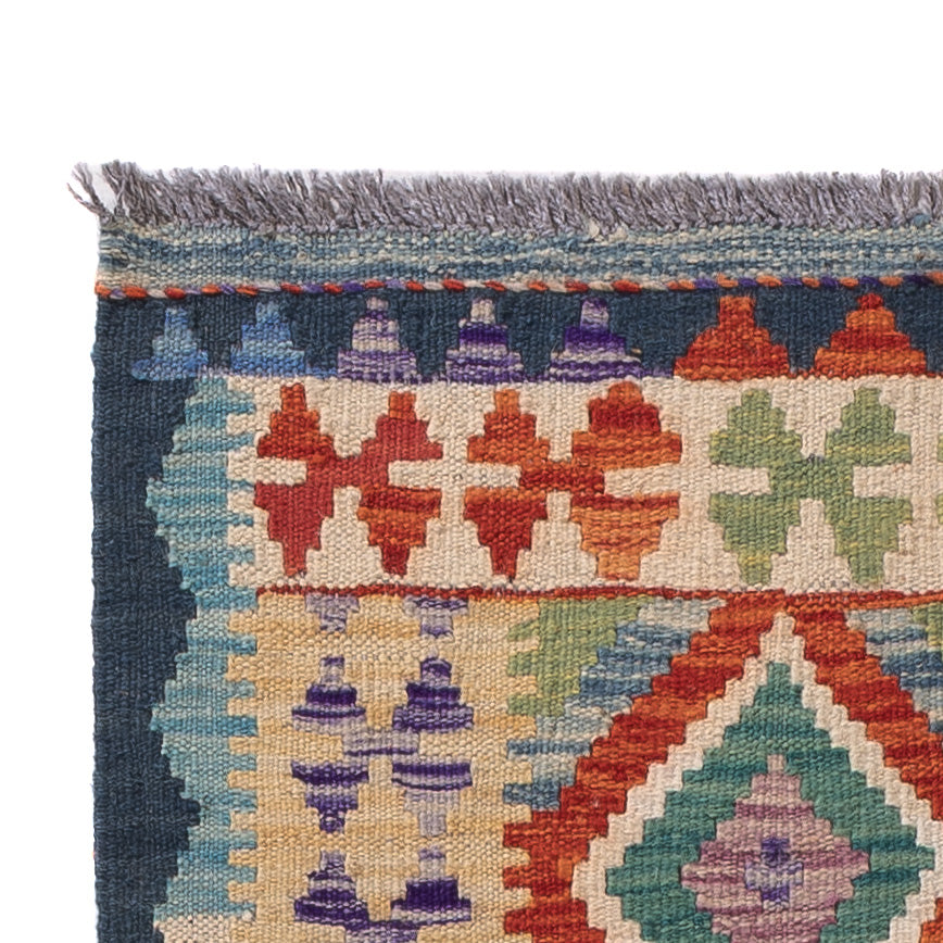Kilim Maimana Tapijt 71x200cm - Wollen tapijt