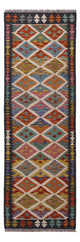 Kilim Maimana Tapijt 67x202cm - Wollen tapijt