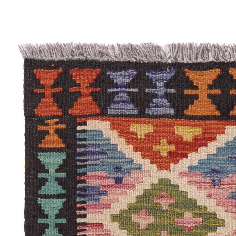 Kilim Maimana Tapijt 65x196cm - Wollen tapijt