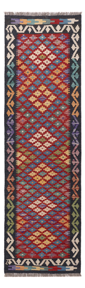 Kilim Maimana Tapijt 60x200cm - Wollen tapijt