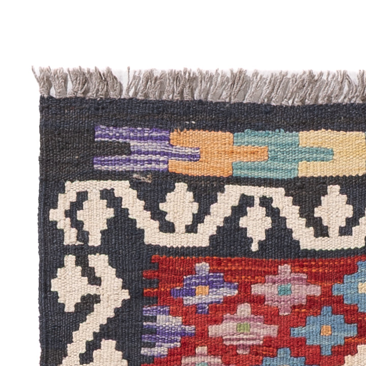 Kilim Maimana Tapijt 60x200cm - Wollen tapijt