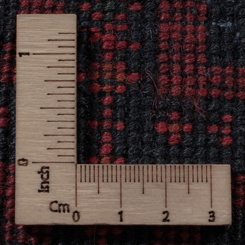 Afghan Teppich - Kunduz - 234 x 163 cm - dunkelrot