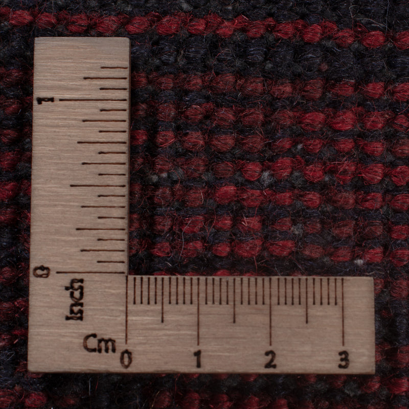 Afghan Teppich - Filpa - 302 x 252 cm - dunkelrot