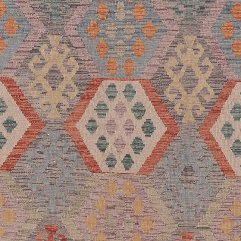 Kelim Teppich - Splash - 380 x 281 cm - mehrfarbig