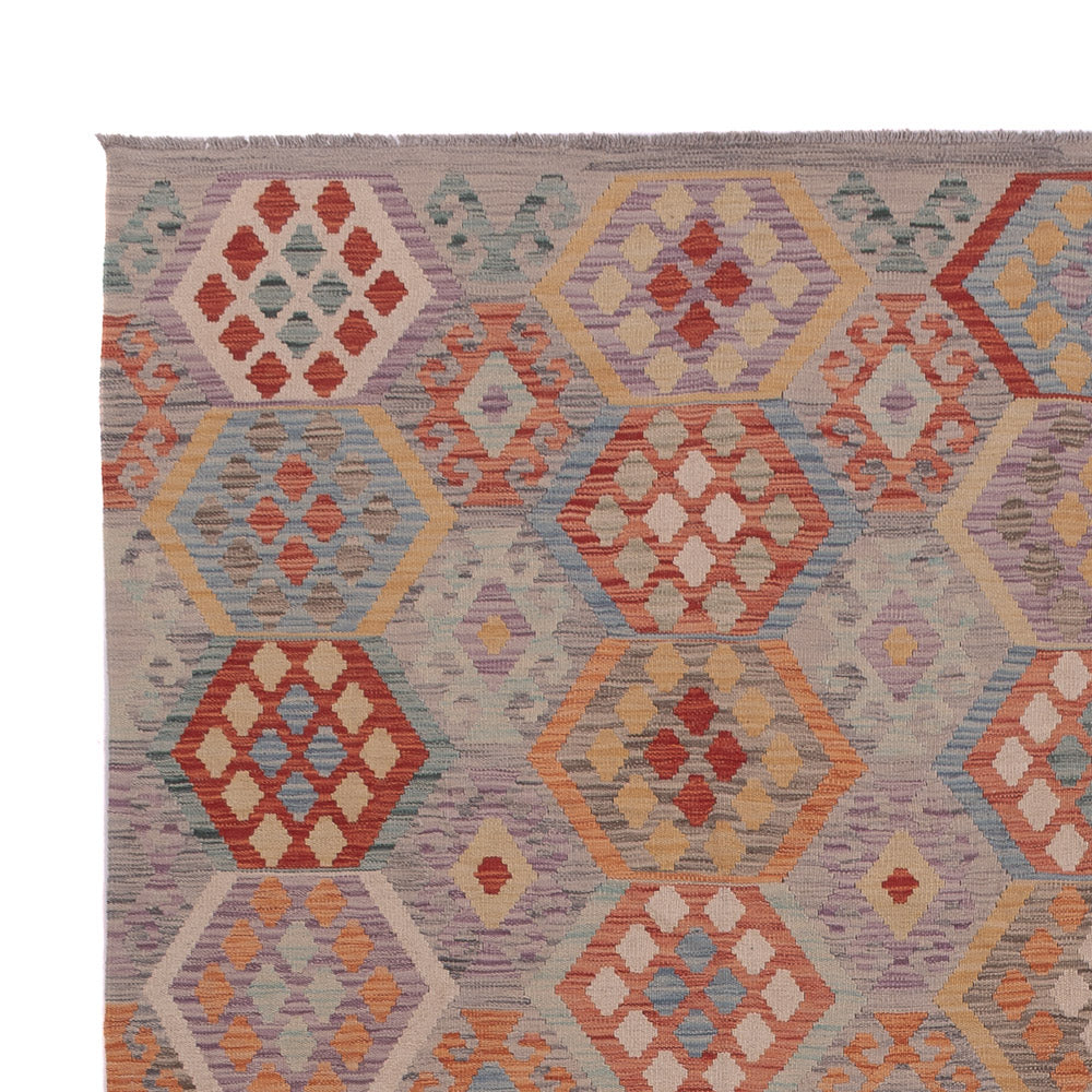 Kilim Maimana Tapijt 367x256cm - Wollen tapijt