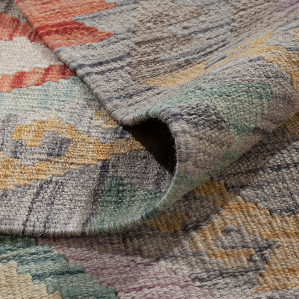 Kelim Teppich - Splash - 302 x 202 cm - mehrfarbig